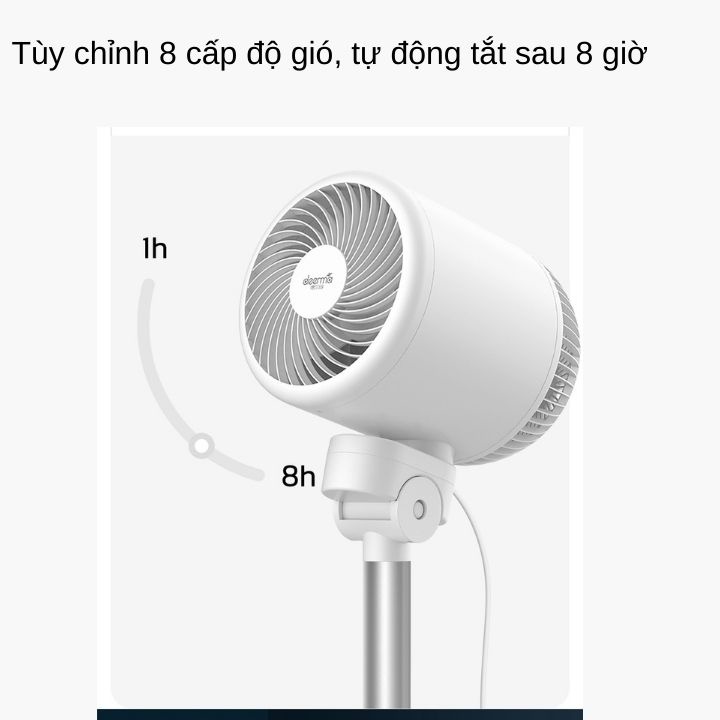 Quạt lưu thông không khí thông minh Deerma DEM-FD500 điều khiển bằng điện thoại