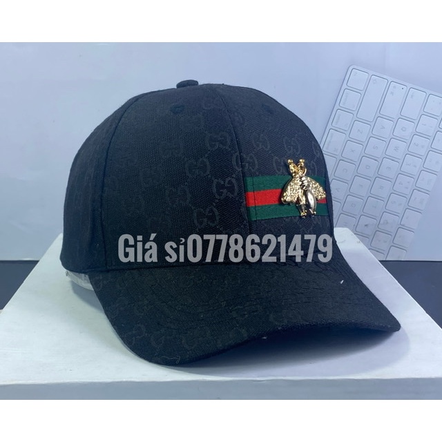 Nón kết Gc vải dệt chữ hàn quốc đính 🐝 bao đẹp - bao chất thời trang trẻ