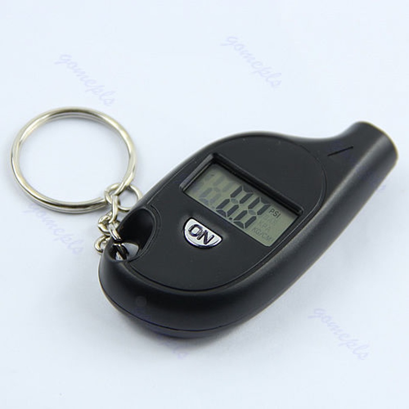 Máy Đo Áp Suất Lốp Xe Hơi / Xe Máy Mini Màn Hình LCD Kỹ Thuật Số Tiện Dụng