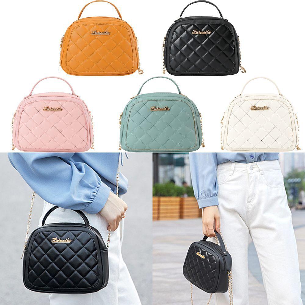 Túi Da PU Đeo Chéo Nhỏ Xinh Thời Trang Cho Bạn Gái