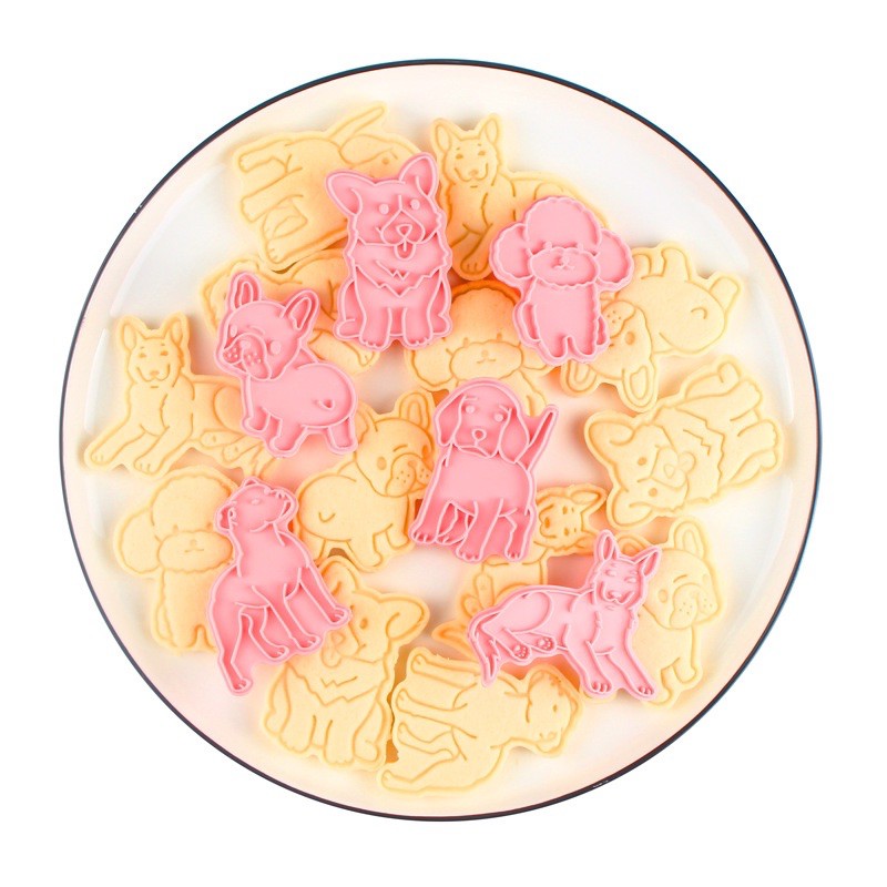 bộ cutter bánh cookies 6 hình