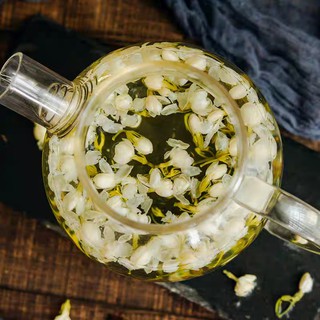 Lọ trà Hoa Nhài thanh nhiệt, dưỡng sinh, làm đẹp, dưỡng da, tốt cho phụ nữ