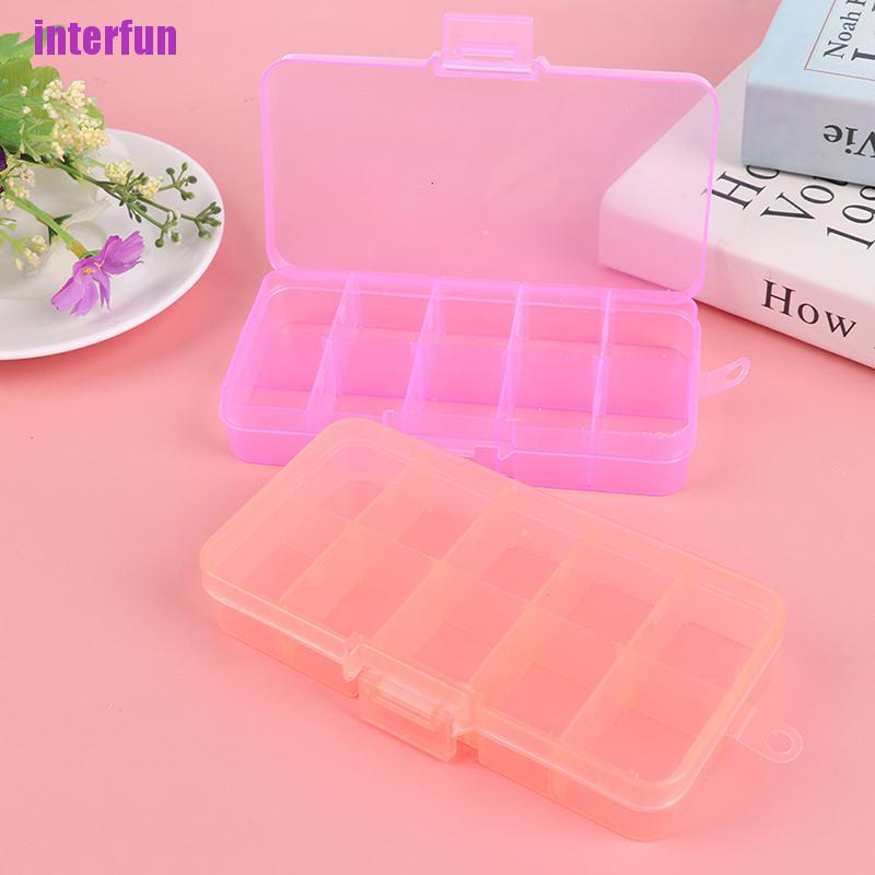 Hộp Nhựa Để Đồ 10 Ngăn Có Thể Điều Chỉnh