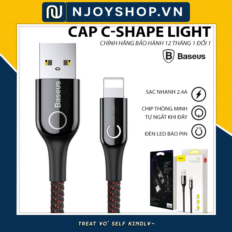 CÁP SẠC LIGHTNING BASEUS LV345 CATCD-01