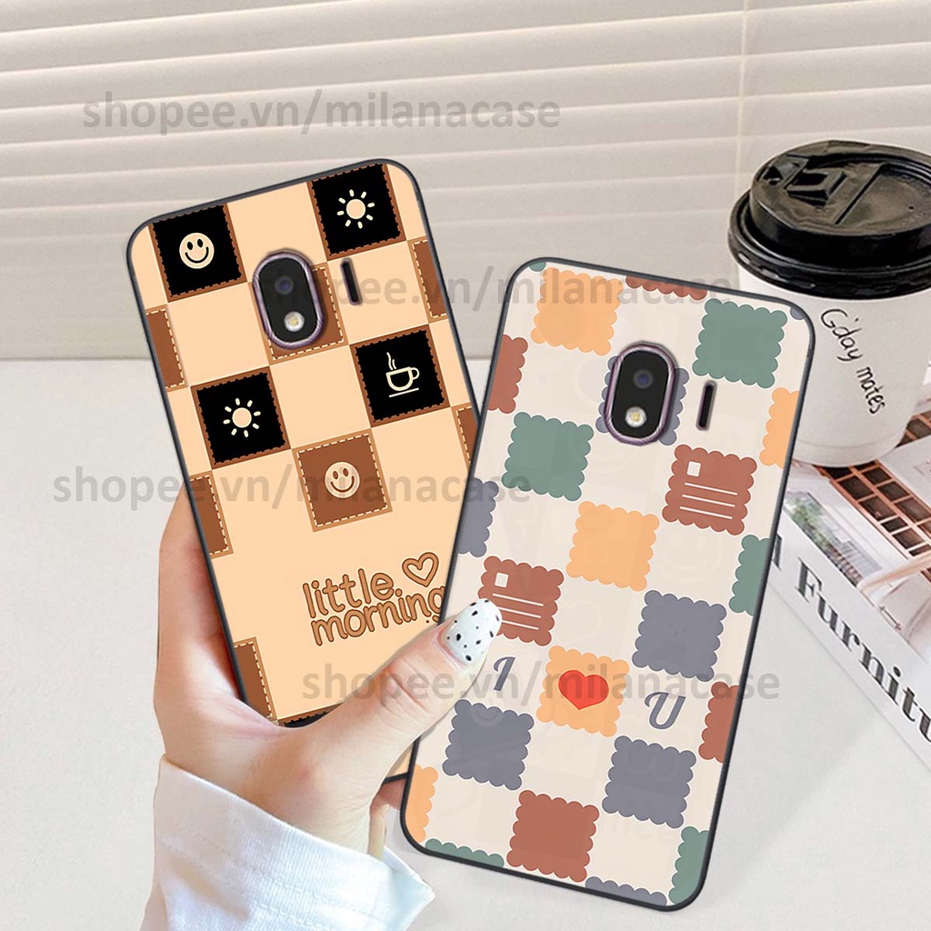 Ốp Samsung J4 2018 caro họa tiết nhiều màu sắc siêu đẹp thời trang cá tính