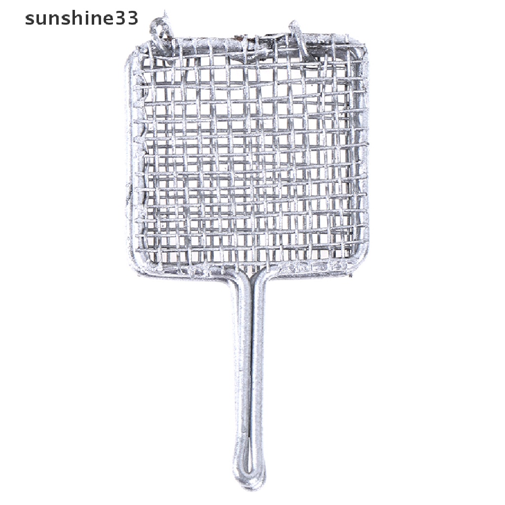 SU 1:12 Dollhouse Miniature Metal Silver Barbecue Clip Kitchen Toy n