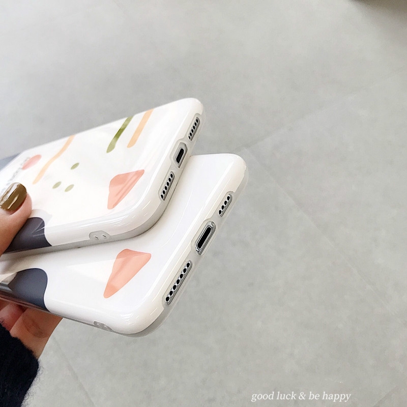 Ốp Điện Thoại Họa Tiết Hình Học Đơn Giản Cho Iphone 11pro / Max X / Xs / Xr | BigBuy360 - bigbuy360.vn