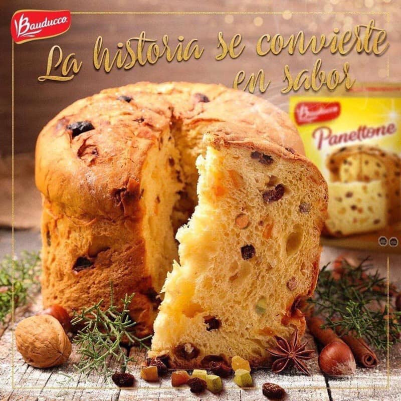 Bánh Bông Lan Bauducco Mini Panettone