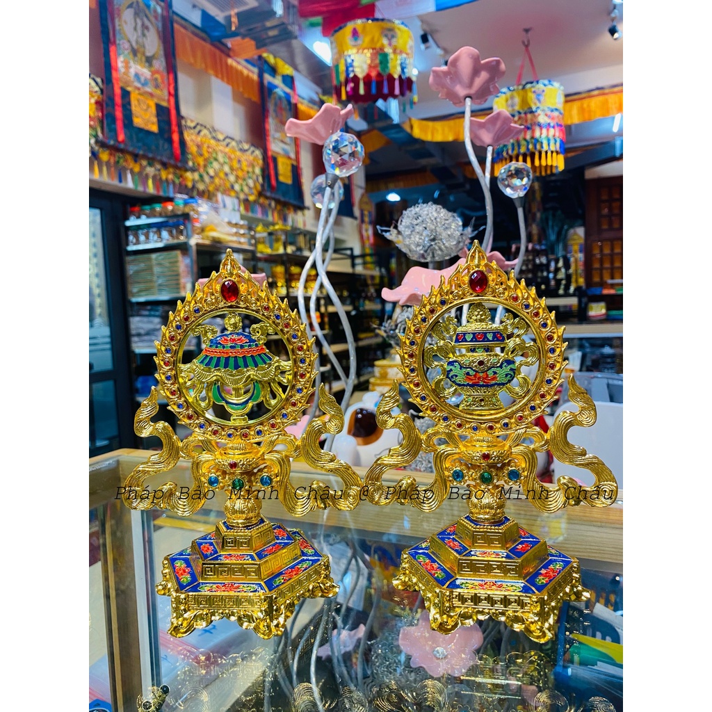 [PHÁP BẢO MINH CHÂU] BỘ TÁM MÓN CÁT TƯỜNG 17CM - ĐẸP TINH XẢO