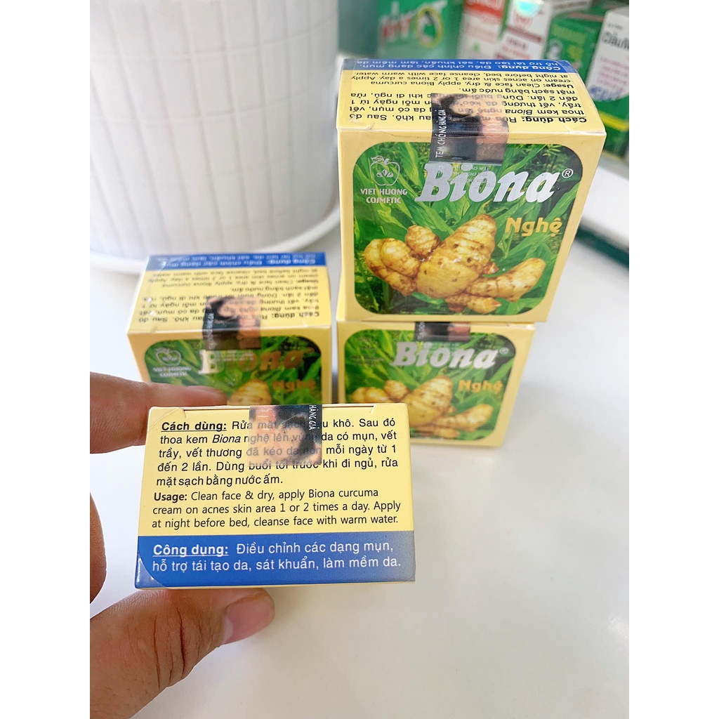 Kem Mụn Nghệ Biona(3g)