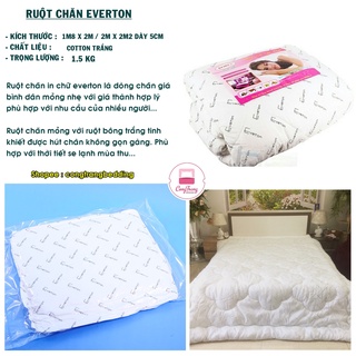 Ruột Chăn Đông, Ruột Hè THU khách sạn, nhà nghỉ trần bông tấm trắng, siêu nhẹ - ( Nhiều Kích Thước )