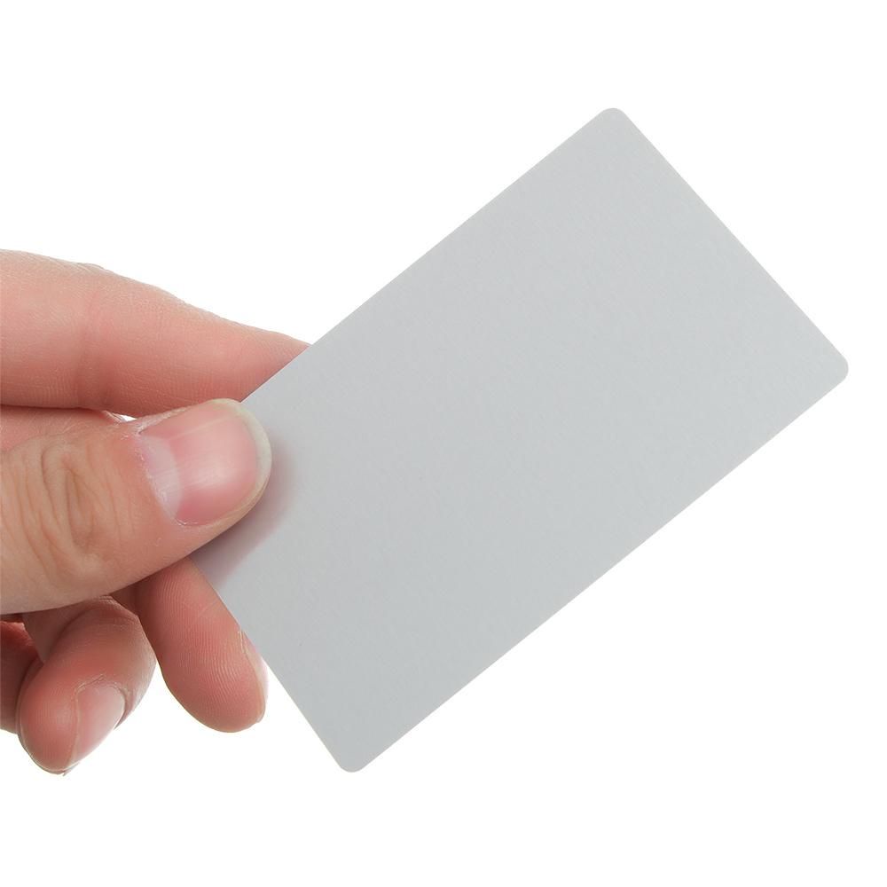 MYRONGOODS Blank Metal Business Card Customizable Portable Fashion New Art Craft