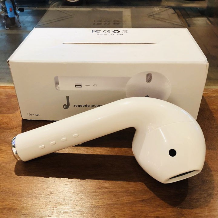 Loa Bluetooth MK-101 Hình Tai Nghe Airpod Khổng Lồ