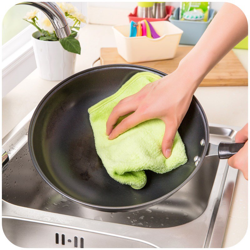 ❤️FREESHIP❤️ Khăn Lau Tay - Nhà Bếp ❤️SALE❤️ Siêu Thấm Hút Tốt Nhanh Khô Nhỏ Gọn Đẹp Mắt Treo Tường - KHĂN LAU TAY