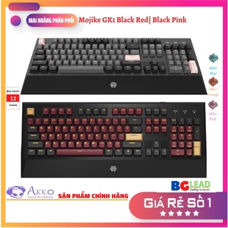 [Chính hãng] Bàn phím cơ AKKO Mojike GK1 Black Red Black Pink (AKKO sw v2 LED trắng) - Mai Hoàng phân phối và Bảo hành thumbnail
