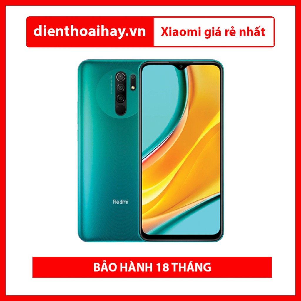 Điện Thoại Xiaomi Redmi 9 - Hàng Chính Hãng - Mới Nguyên Seal 100% - Bảo Hành Điện Tử 18 Tháng | BigBuy360 - bigbuy360.vn