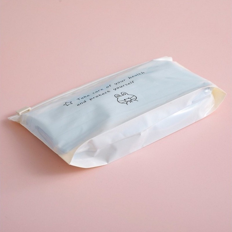 1 TúI LưU Trữ Mặt Nạ Chống Bụi Không Thấm Nước Có Thể Gập Lại Thân Thiện Với Môi Trường