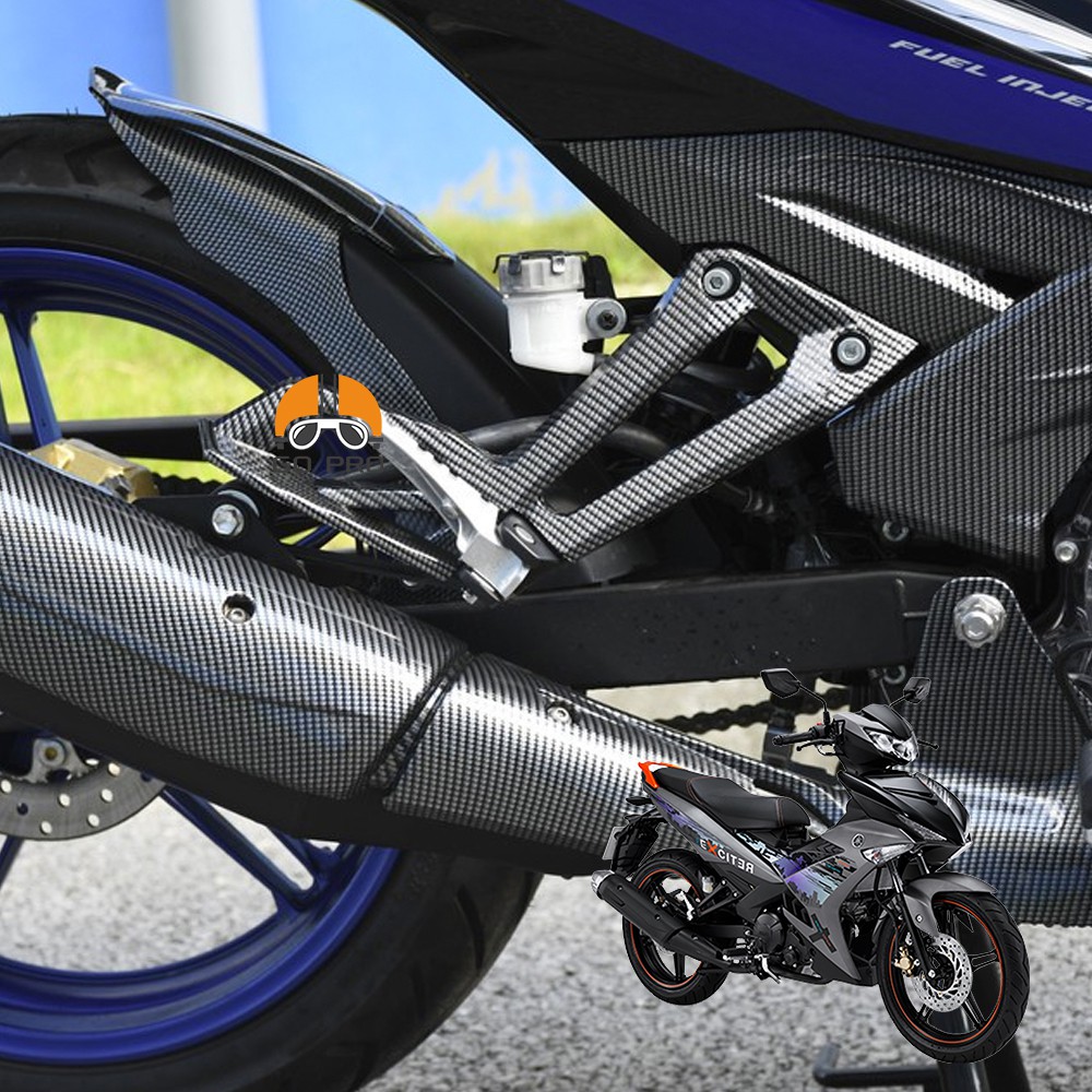 [CHÍNH HÃNG] Ốp Gác Chân Sau EXCITER 150cc Carbon