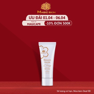 Sữa rửa mặt dịu nhẹ Magic Skin Blossom Gentle Cleansing 12ml Mã 173 - Hàng Chính Hãng