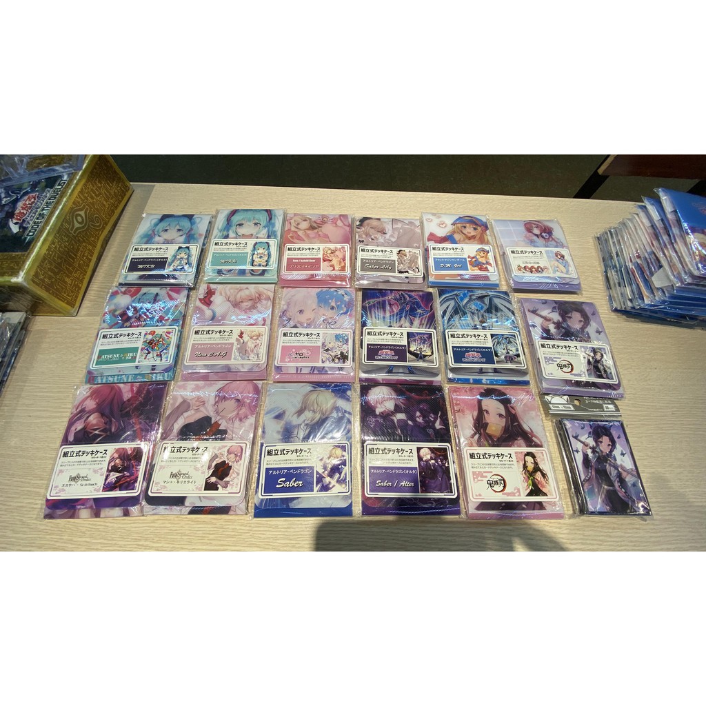 Hộp Đựng Thẻ Bài Card Game Yugioh, MTG, Vanguard, Pokemon Hình Hatsune Miku