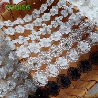 Dây vải ren hoa 3D trang trí quần áo