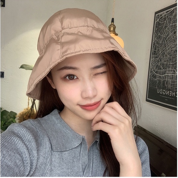 Nón Bucket Nylon Mỏng Nhẹ - Mũ Bucket Hè Trending