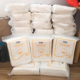 Bông Tẩy Trang 222 Miếng - Bông Tẩy Trang 3 Lớp - Bông Tẩy Trang Cotton Pads