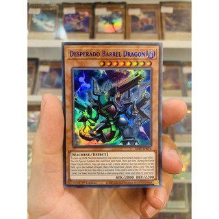 Thẻ Bài Lẻ YugiOh! Mã LDS1-EN076 - Desperado Barrel Dragon - Ultra Rare (Blue) - 1st Edition