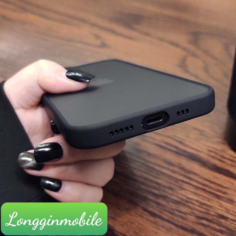 Ốp lưng nhám VIVO chống sốc bảo vệ camera
