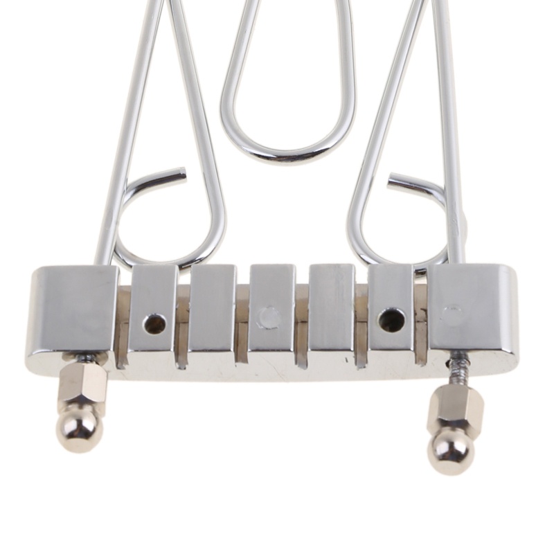 Cầu Đàn 6 Dây Ngắn Kèm Ốc Vít Chuyên Dụng Cho Guitar Bass