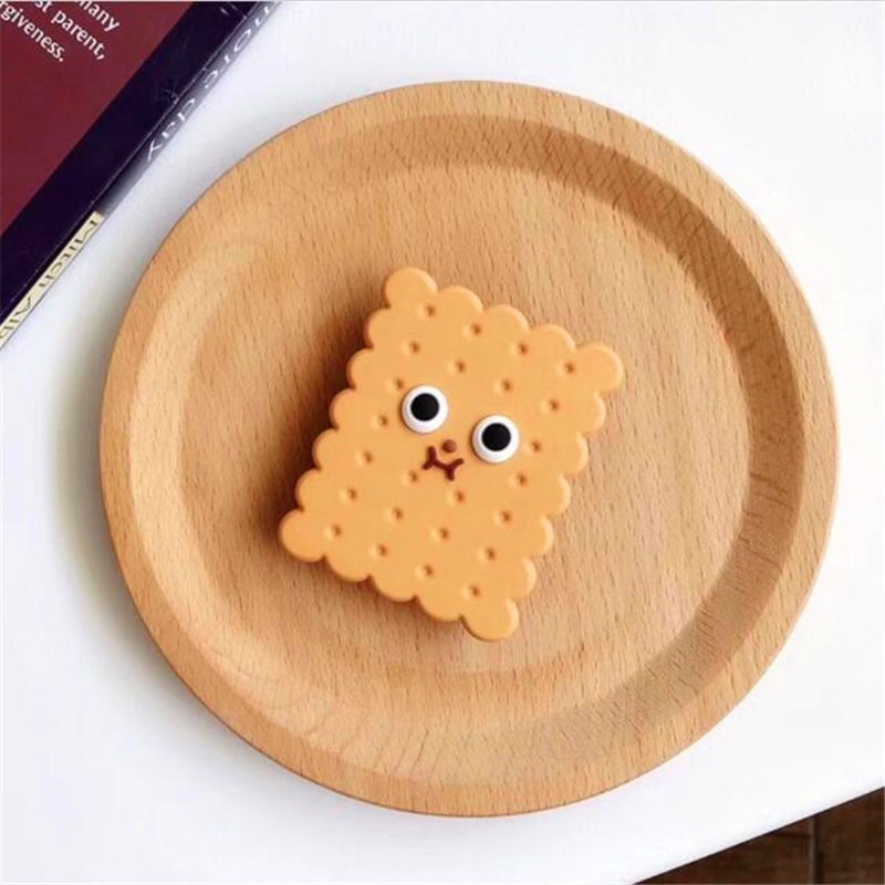 Giá Đỡ Điện Thoại Bằng Silicon Kiểu Hoạt Hình Chuột Và Mèo Có Thể Gấp Gọn Tiện Dụng
