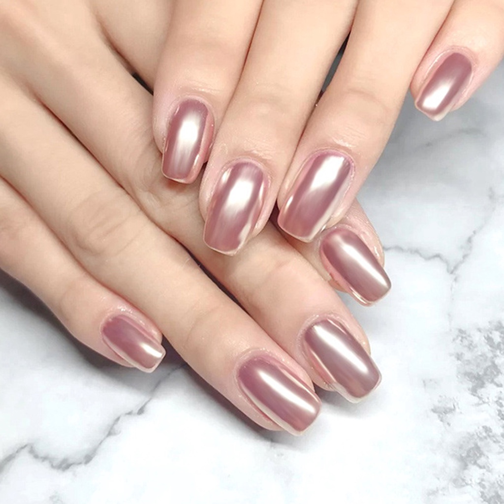 [Hàng mới về] Bột kim tuyến tráng gương lấp lánh trang trí móng tay nghệ thuật chuyên dụng