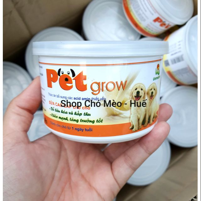 SỮA CHÓ CON PET GROW (KHÔNG TIÊU CHẢY)