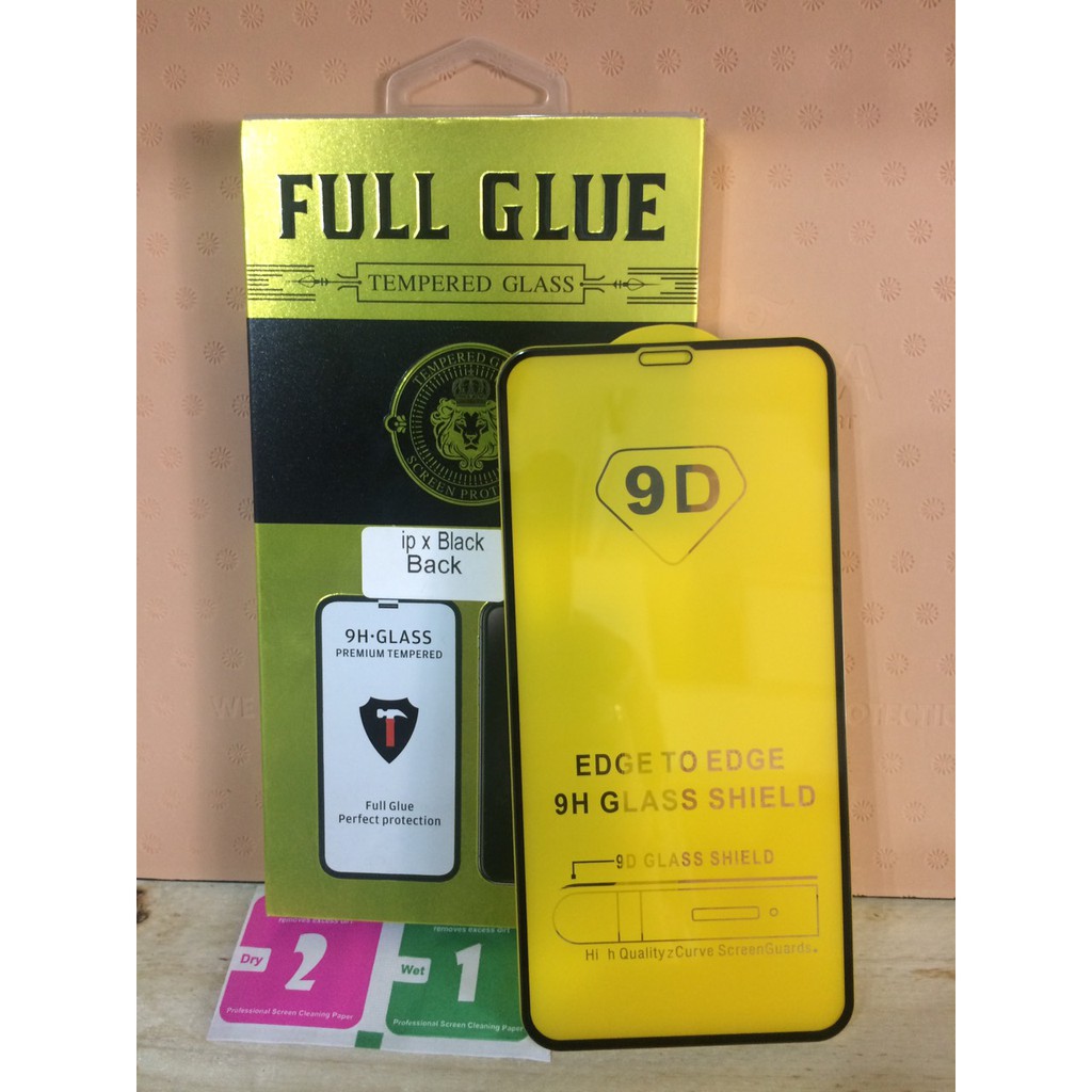 KÍNH CƯỜNG LỰC FULL MÀN 9D IPHONE X