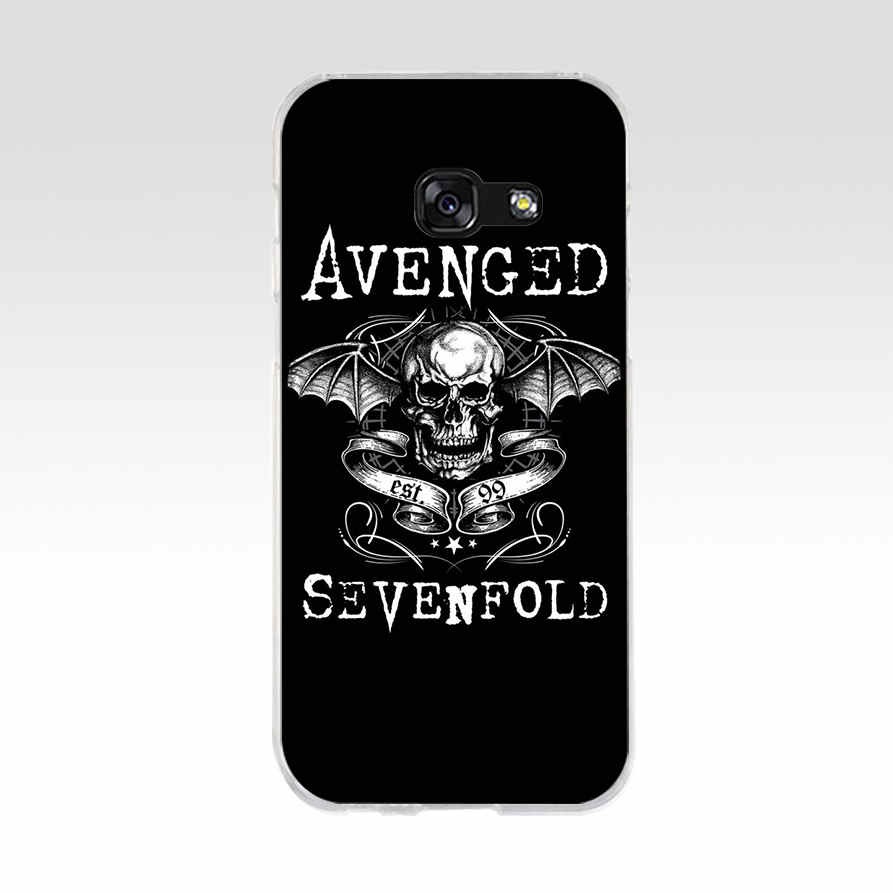 Ốp điện thoại TPU silicon mềm in hình Avenged Sevenfold cho Samsung Galaxy A5 2015 2016 a5 2017 a3 2016 a7 2018 A80