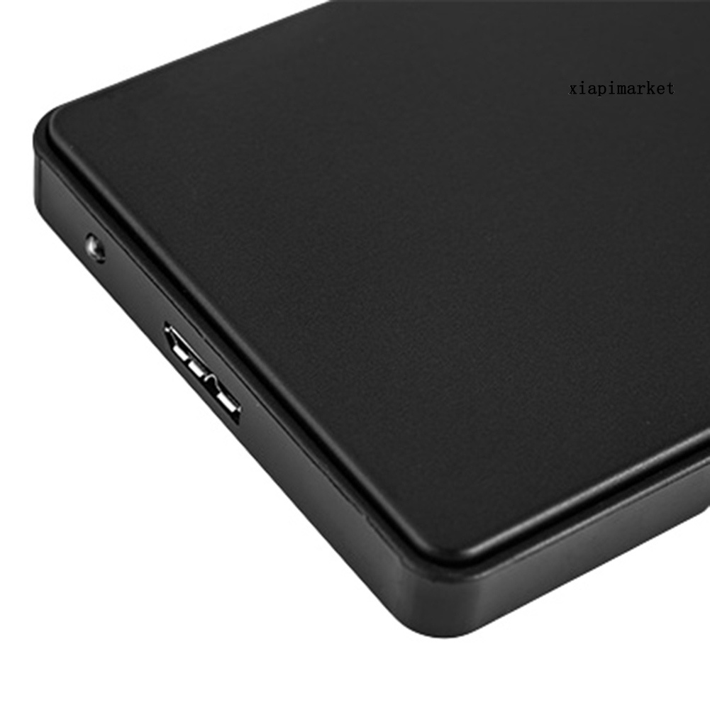 MAT_USB 3.0 2.5inch SATA Hard Disk Drive Case External SDD HDD Enclosure Box for PC