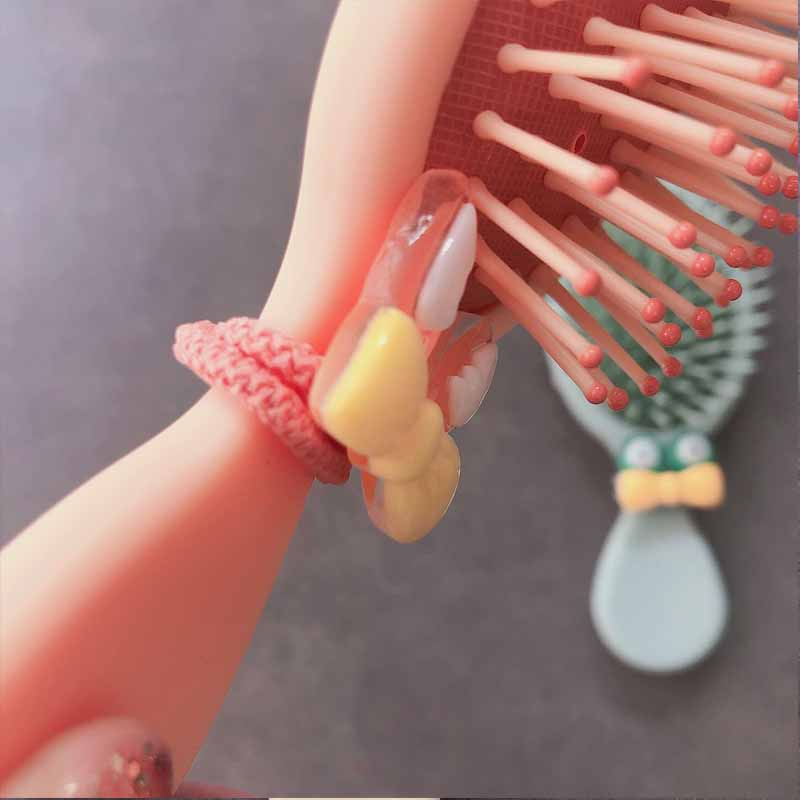 Lược Chải Tóc Tạo Kiểu Mát-Xa Da Đầu Thiết Kế Mini Dễ Thương Cho Nữ