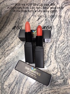 The Skin Face Bote lipstics