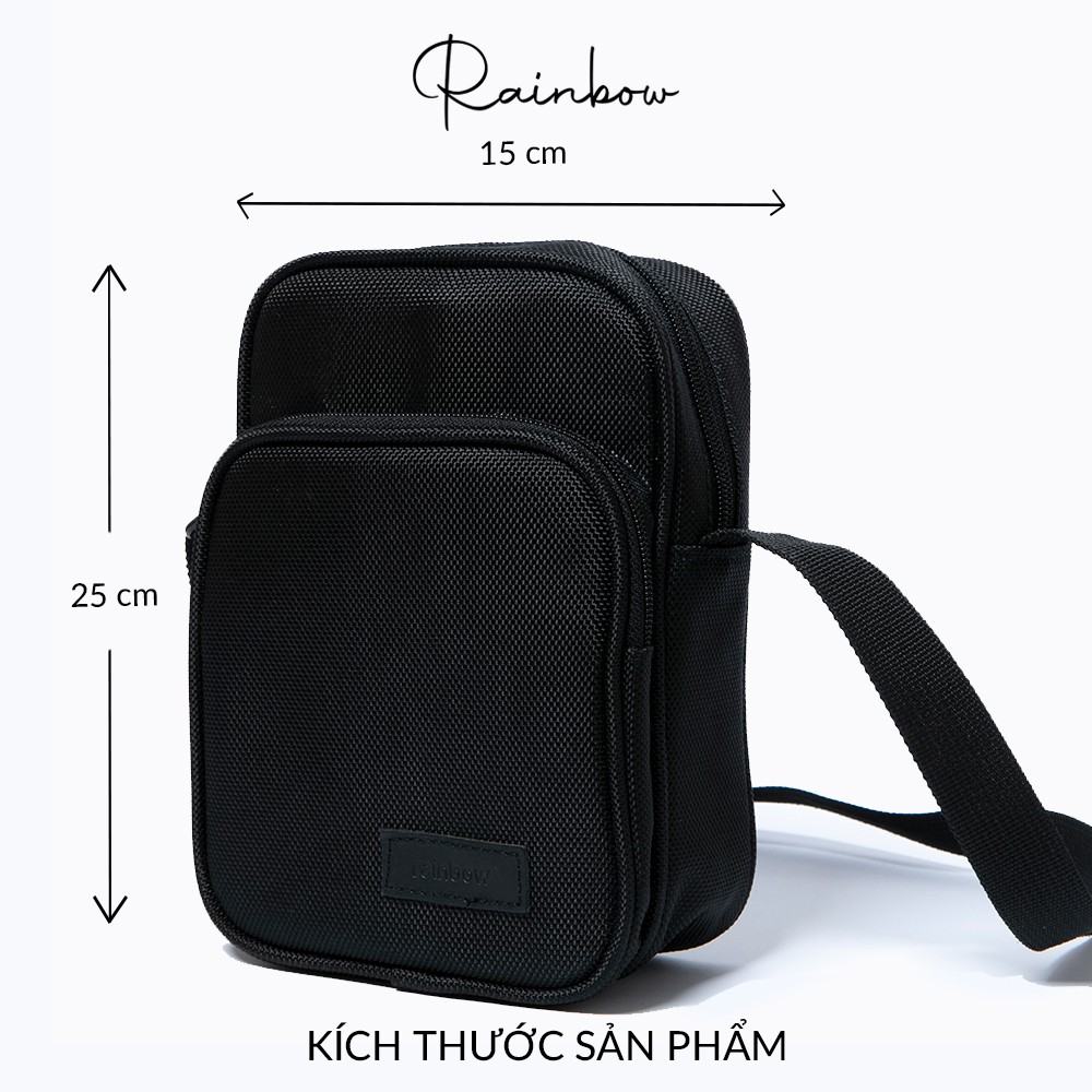 Túi đeo chéo Minibag Rainbow BG004 thời trang cá tính chống nước cực đỉnh | BigBuy360 - bigbuy360.vn