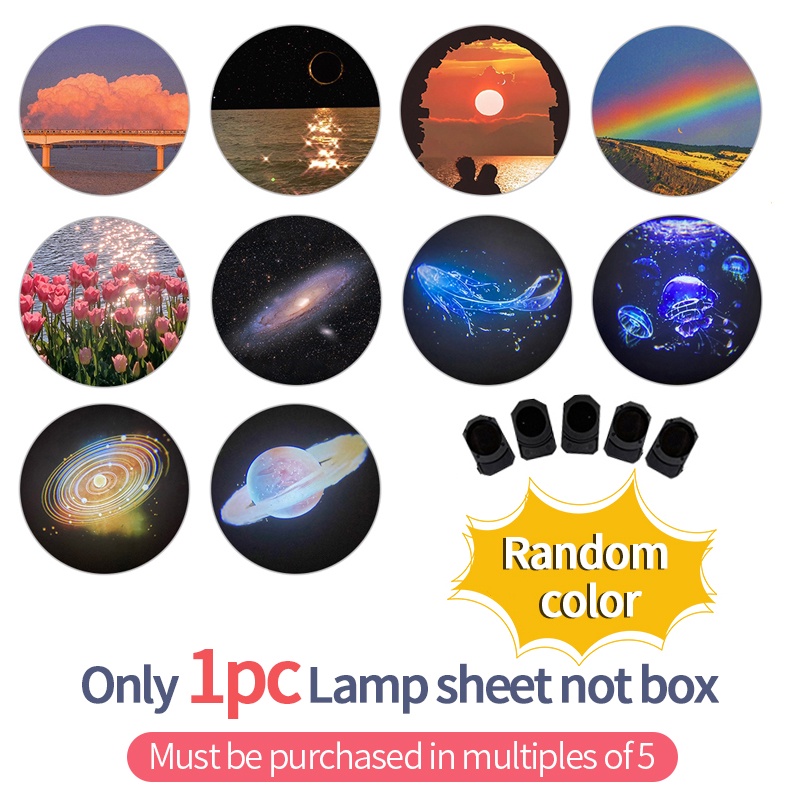 Tấm Đèn Chiếu Trang Trí Thay Thế Tiện Dụng