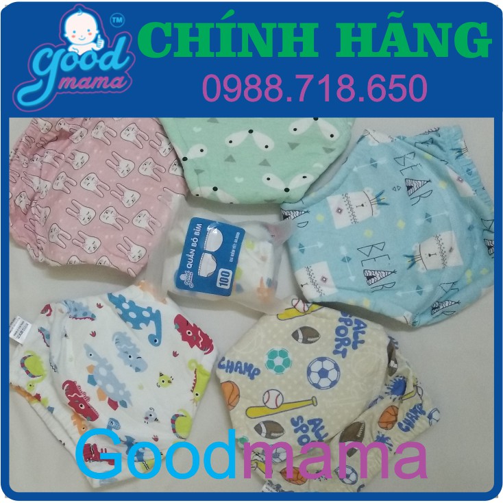 Quần Bỏ Bỉm 6 lớp của Goodmama Việt Nam Size 80 -90 -100 -110 cho bé 5-17 kg