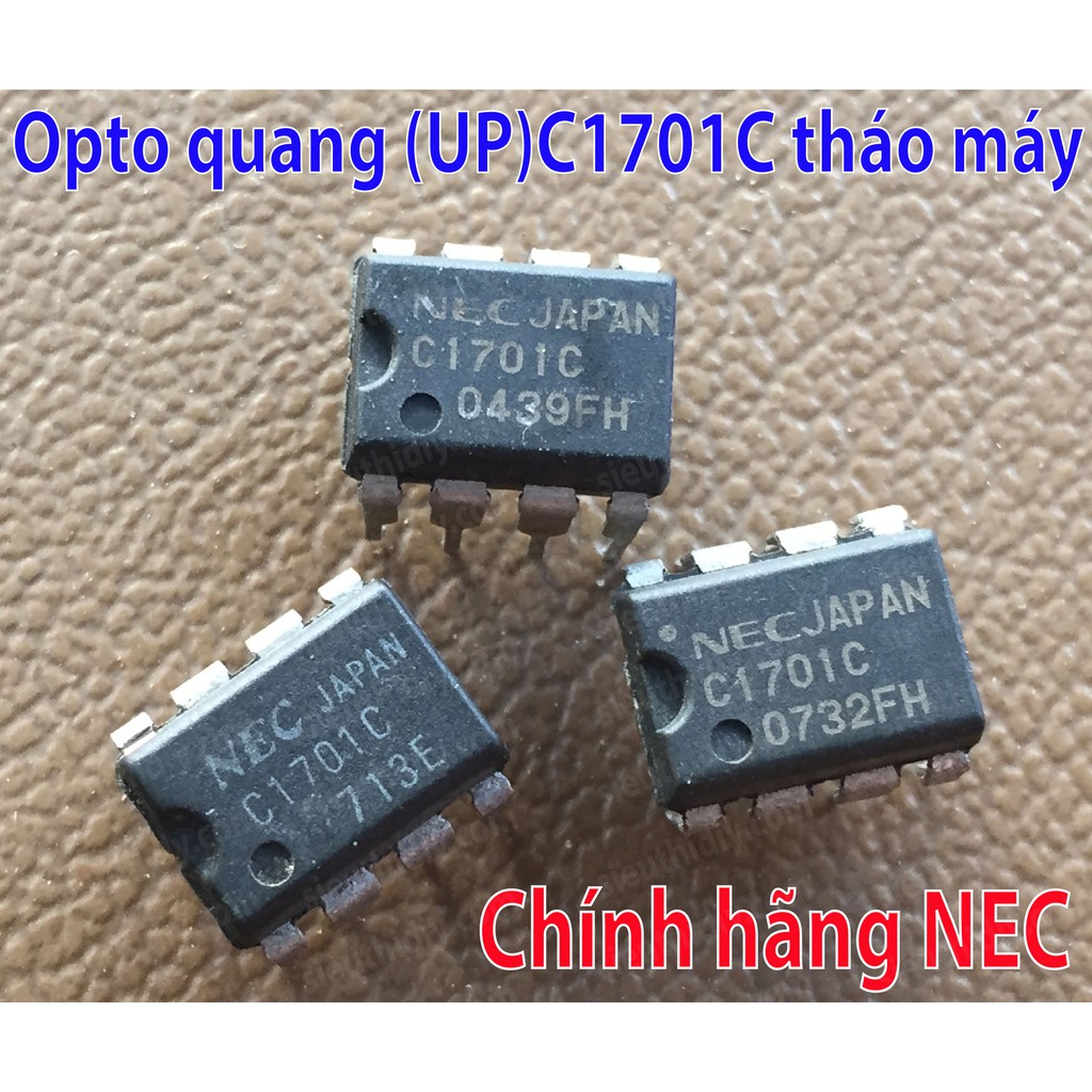 Opto C1701, opam C324 chính hãng dùng cho mạch trạm hàn Hakko 936 Japan