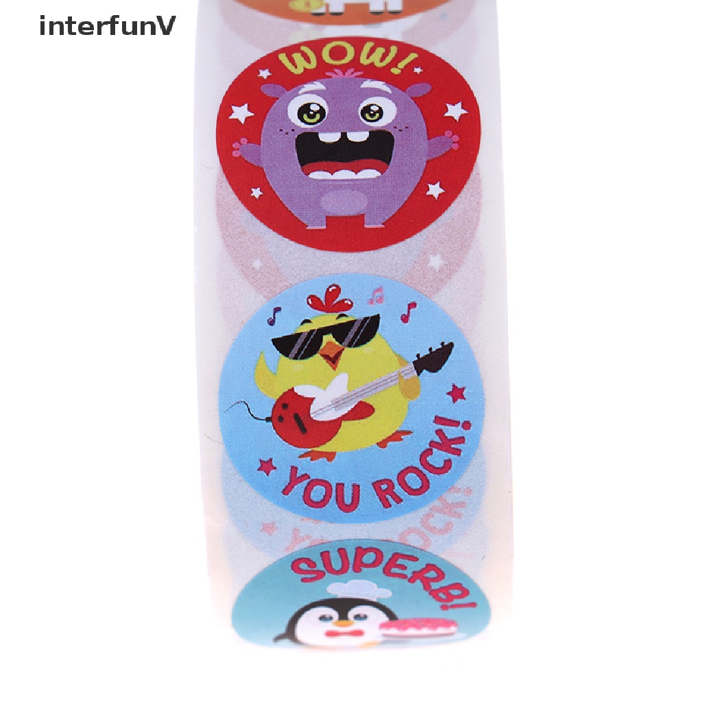 Cuộn 500 Miếng Dán Khen Thưởng Cho Học Sinh