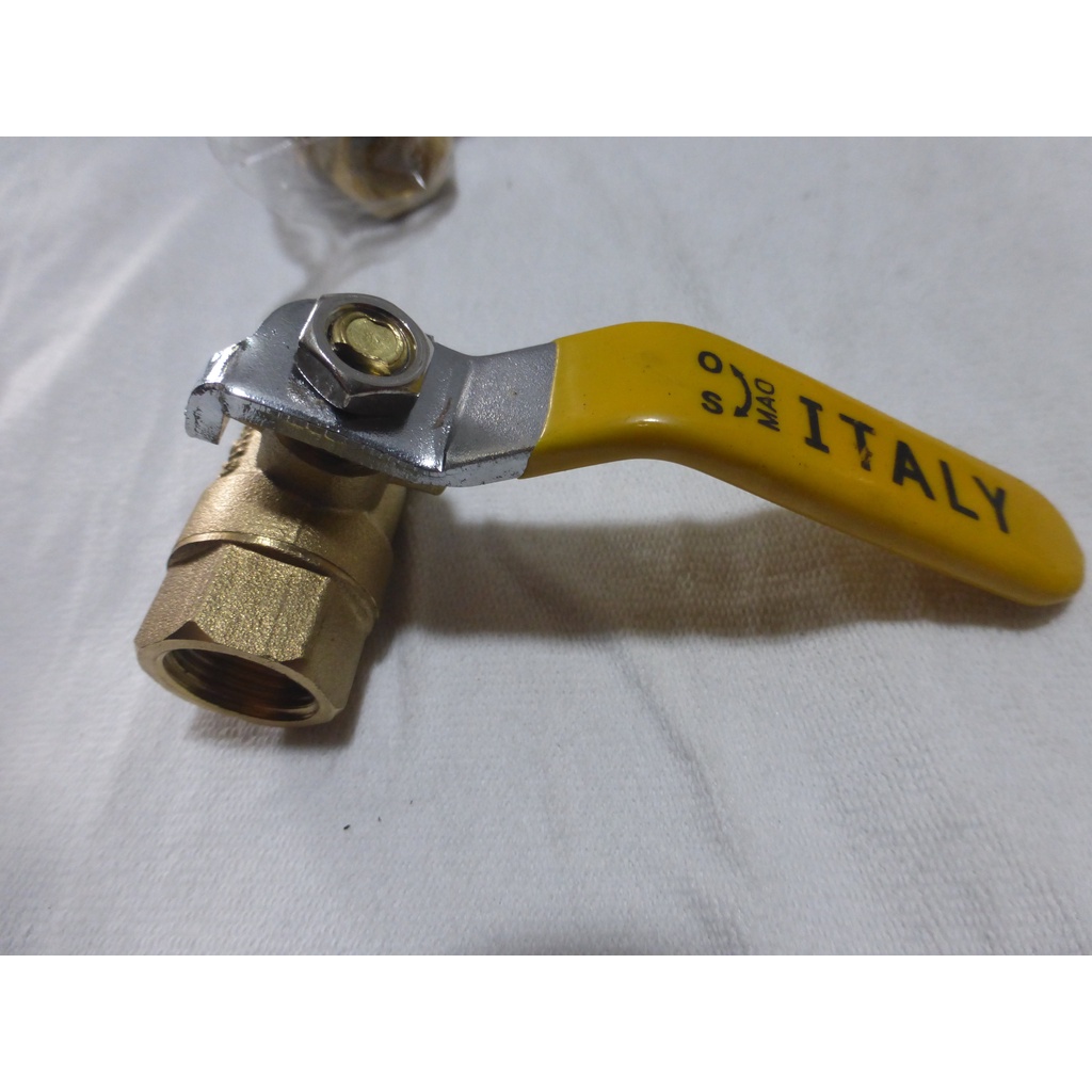 Van gạt bi đồng thau