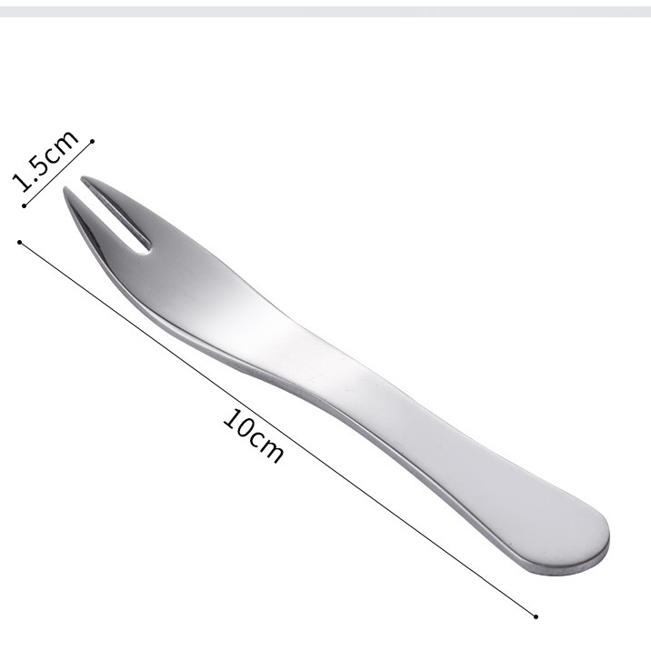 Nĩa inox 304 - 10x1.5cm - 15g