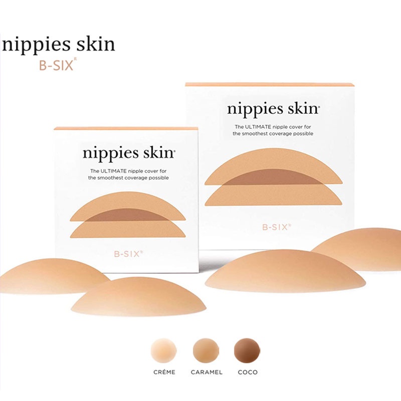 Miếng Dán Ngực Silicone Siêu Mỏng Không Để Lại Dấu