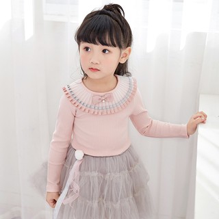 Freeship 99k TQ_Áo len cổ ren