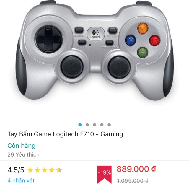 Tay chơi game Logitech