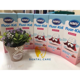 Nước súc miệng HMU dành cho trẻ em Fluor – Kid