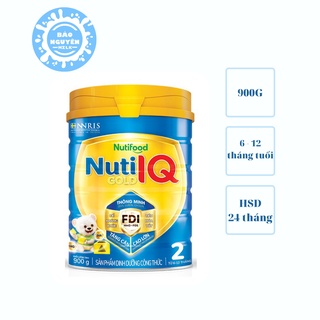 Sữa bột Nuti IQ Gold 2 900g (cấn móp nhẹ)